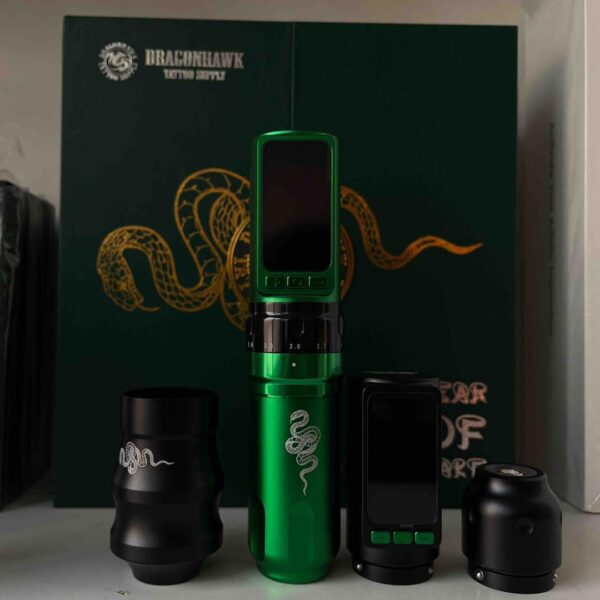 پن تاتو اسنیک دراگون هاوک DragonHawk رنگ سبز