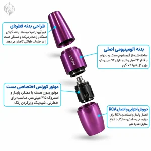 پن تتو پی 15 مست Mast P15 - نمای دوم