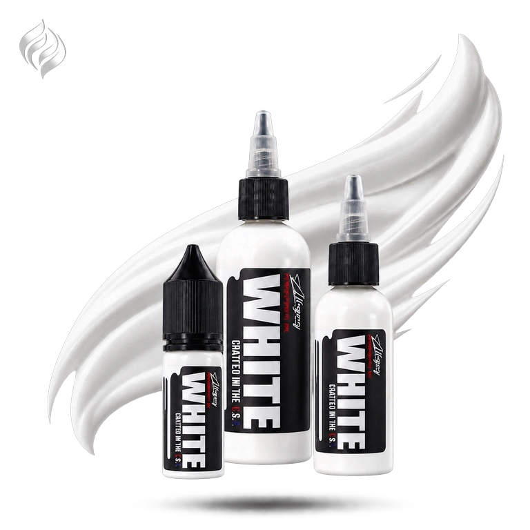 رنگ سفید تتو الگوری Allegory All White در سه سایز