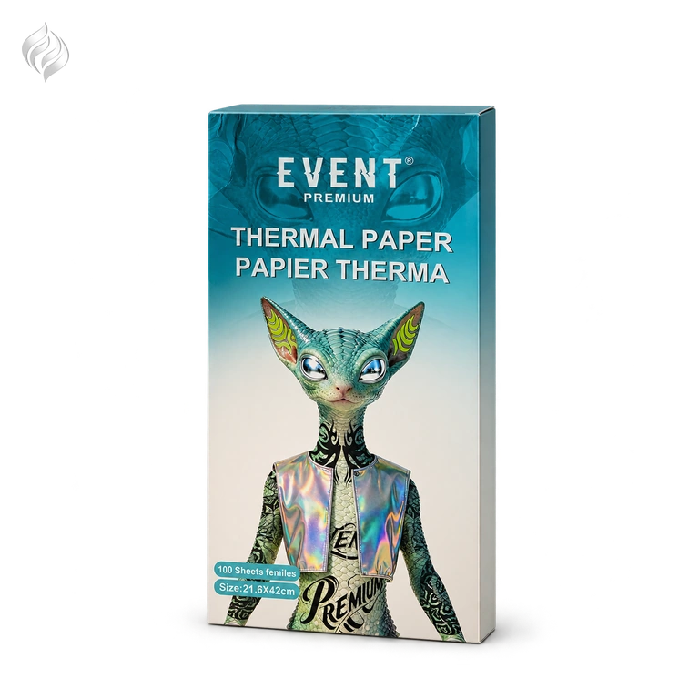 بسته کاغذ حرارتی استنسیل ایونت Event Premium با طرح گربه و برچسب 100 Sheets و 21.6 در 42 سانتی‌متر