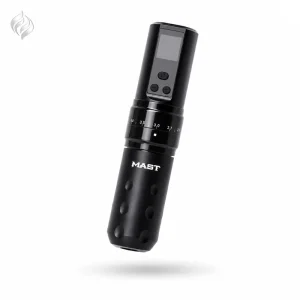 پن تتو مست فولد 2 Mast Fold 2 مشکی با نمایشگر دیجیتال و حلقه تنظیم استروک