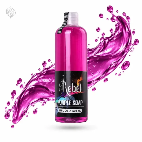 بطری 500 میلی‌لیتری Rebel Purple Soap نمای دوم