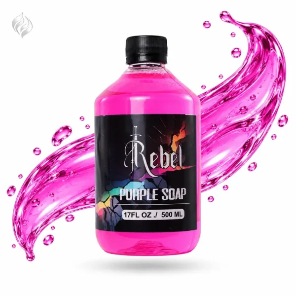 صابون ربل پرپل سوپ Rebel Purple Soap بطری 500 میلیلیتری Rebel Purple Soap